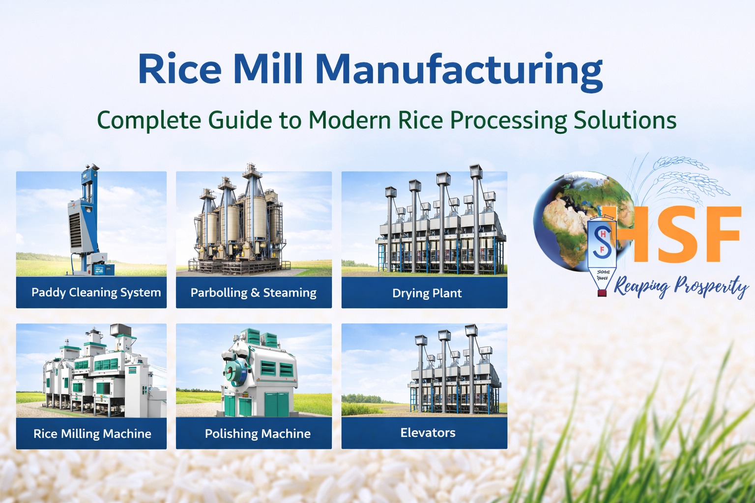 Rice Mill Manufacturing: Complete Guide to Modern Rice Processing Solutions
